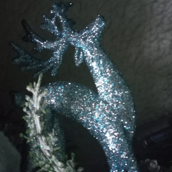 Christmas 22" Jackfrost Wreath Farmhouse Handmade Deer Pre Lite - Picture 4 of 10